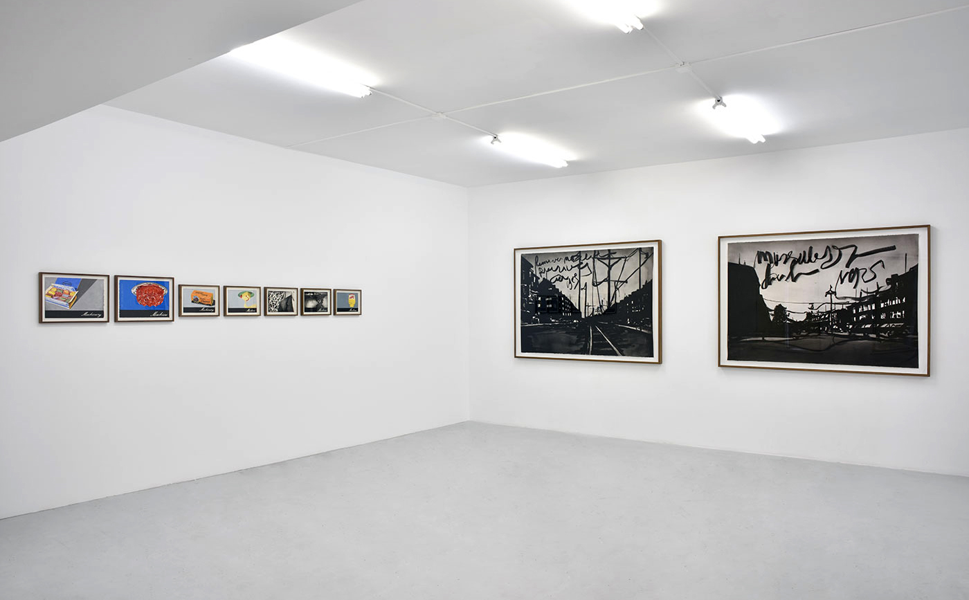 Marcel Van Eeden - Exhibition view MACHINE / MACHINERY, 2016