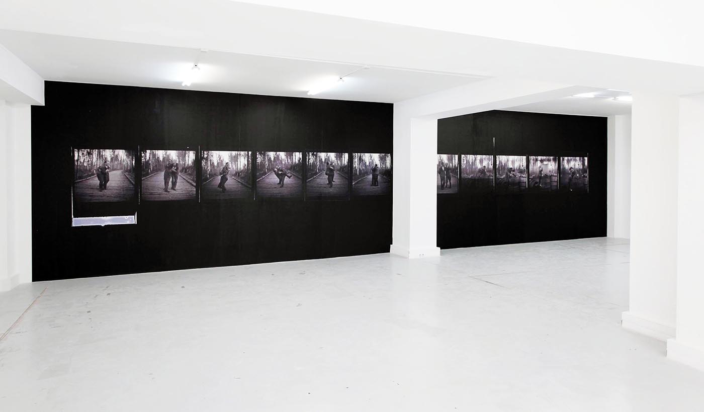 Martin Dammann - "Schuld"  Exhibition view at Galerie in situ, Paris, 2016
