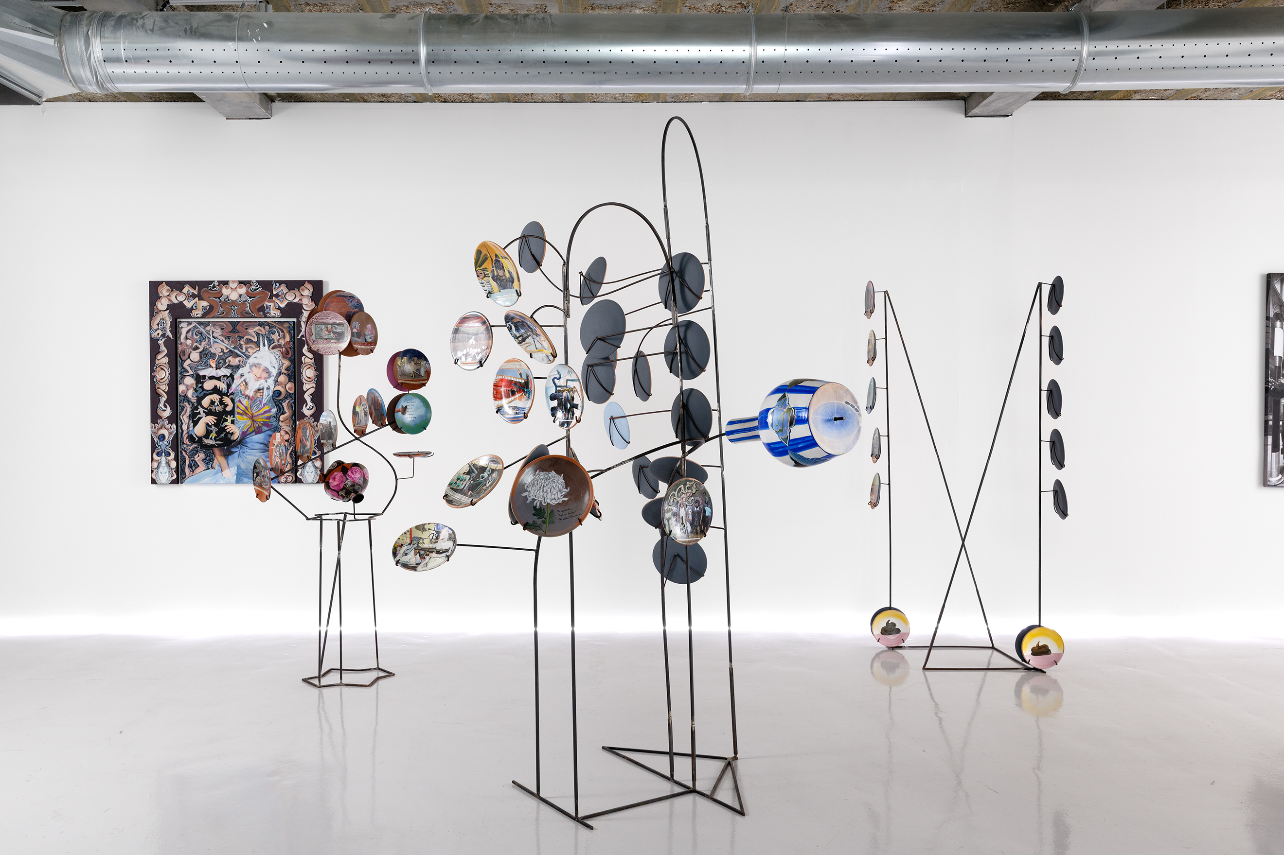 Ramin Haerizadeh, Rokni Haerizadeh, Hesam Rahmanian  - The Beautiful Decay of Flowers in The Vase, 14.05-15.07.23